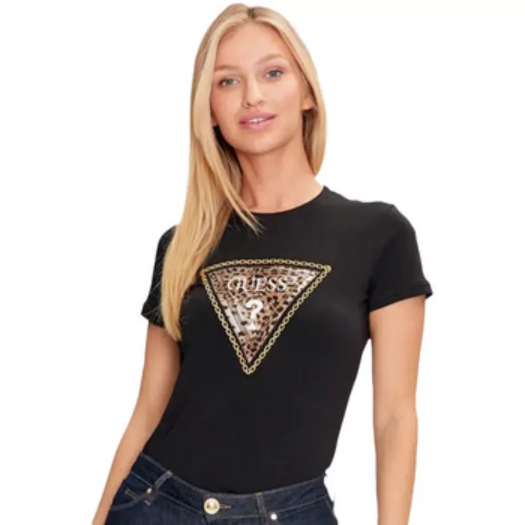 Guess  T-Shirt Leopard günstig online kaufen