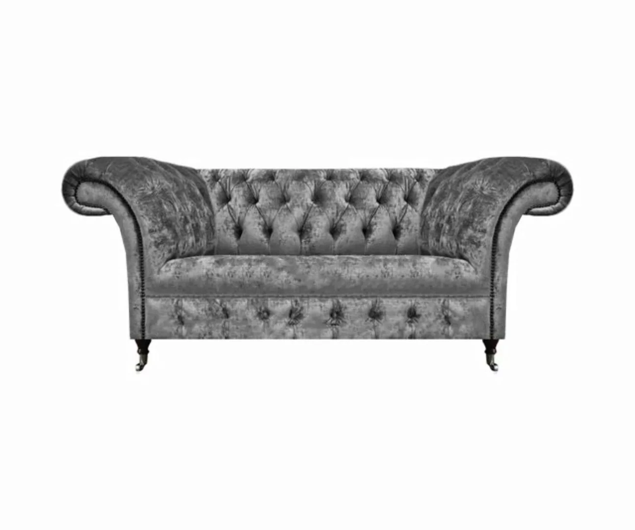 JVmoebel Chesterfield-Sofa Wohnzimmer Zweisitzer Sofa Couch Modern Chesterf günstig online kaufen