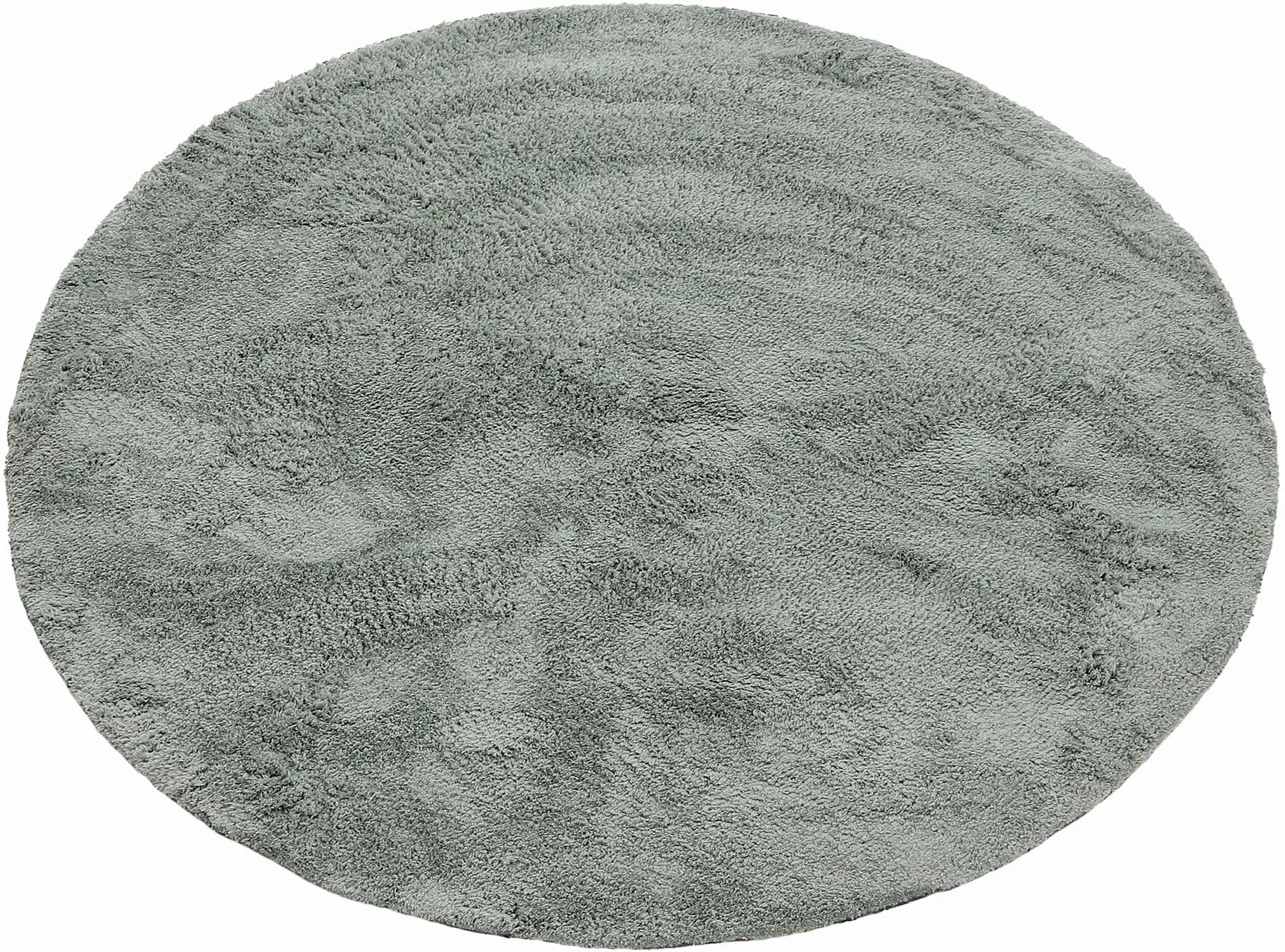 carpetfine Teppich »Silky«, rund, 20 mm Höhe, Shaggy, Langflor, uni, besond günstig online kaufen