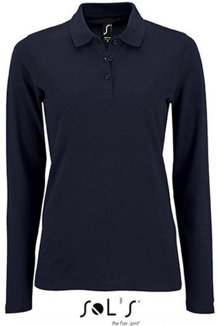 SOLS Langarm-Poloshirt Damen Long-Sleeve Piqué Polo Shirt Perfect günstig online kaufen