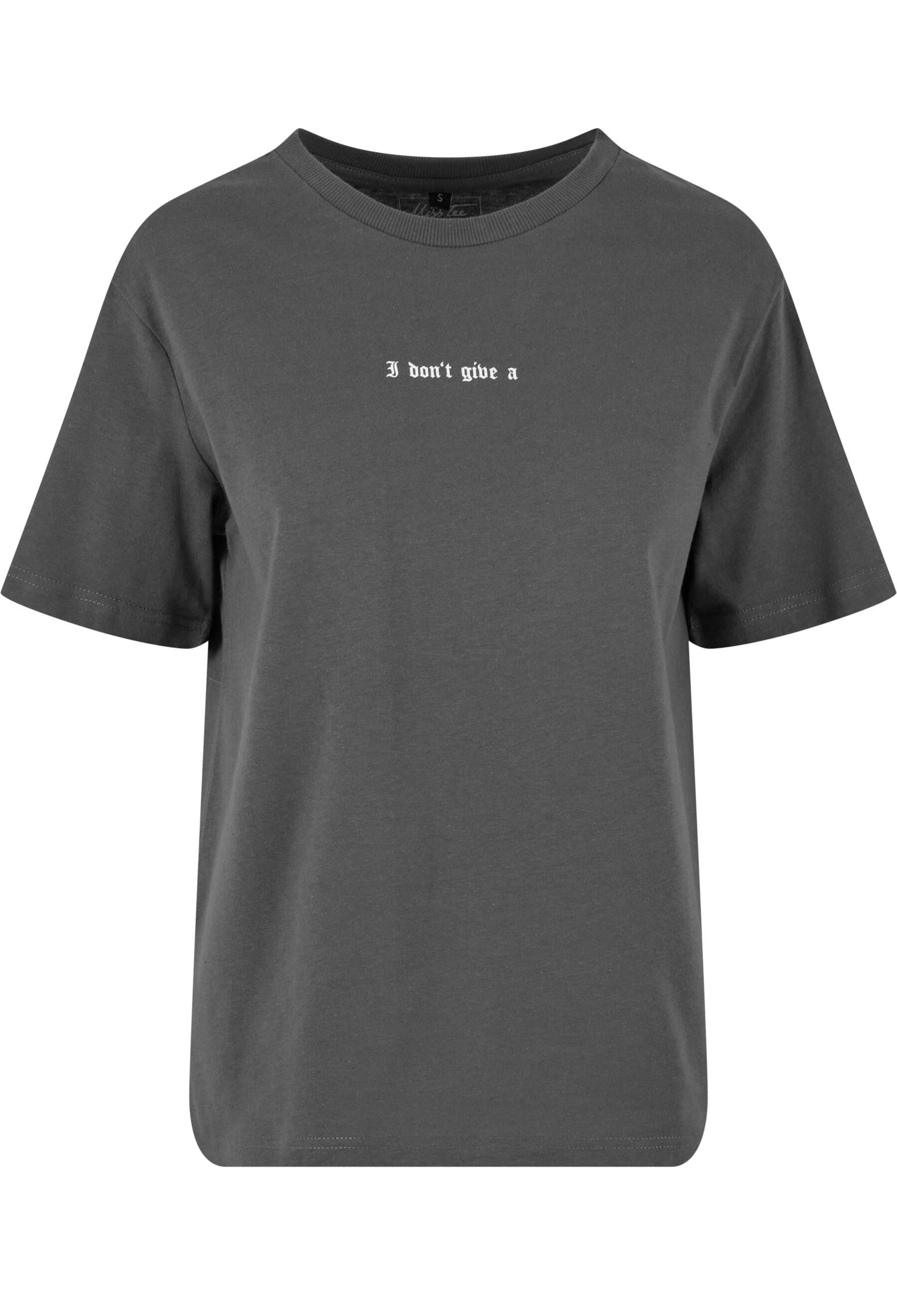 Miss Tee Kurzarmshirt "Miss Tee Damen I Dont Give A F Tee", (1 tlg.) günstig online kaufen