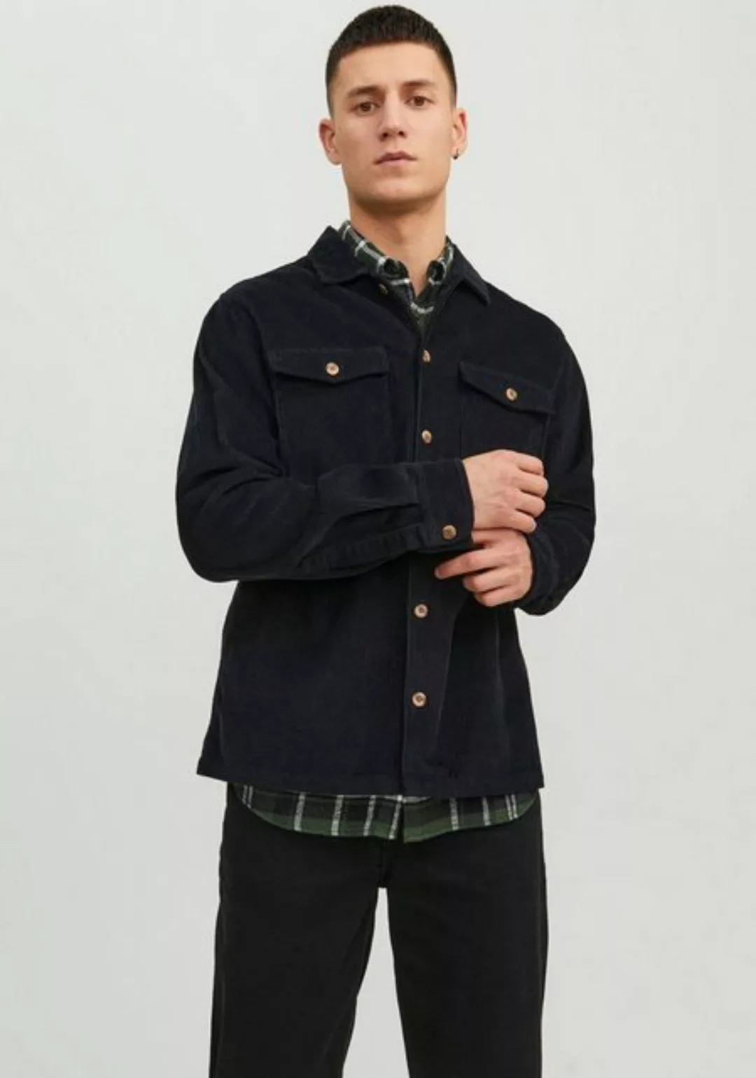 Jack & Jones Langarmhemd JJEDALLAS CORDUROY OVERSHIRT LS SN günstig online kaufen