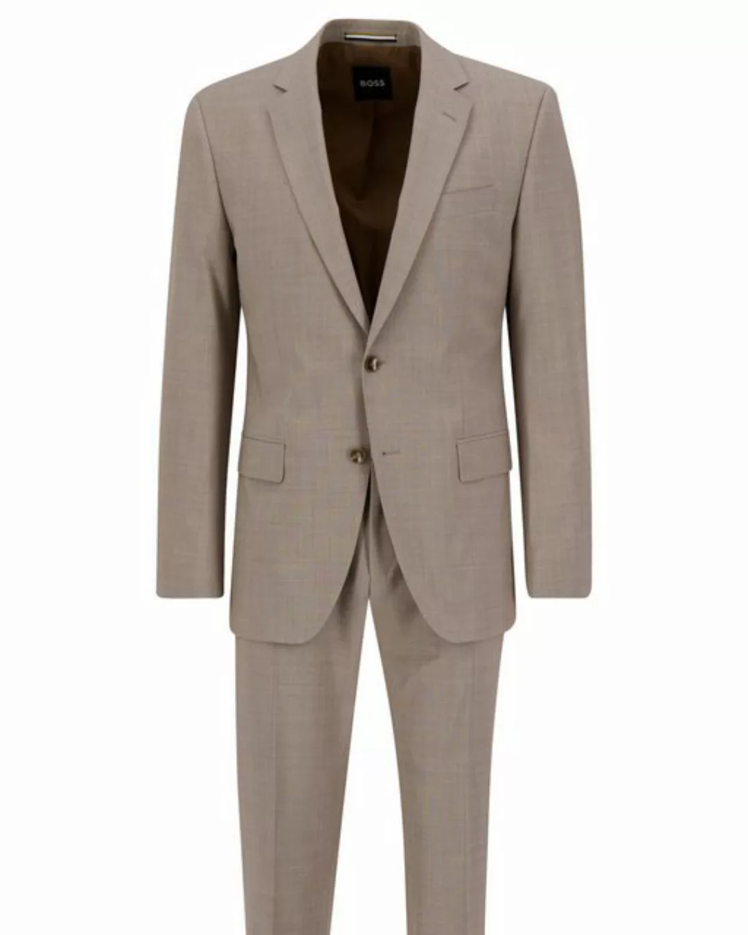 BOSS Anzug Herren Anzug HUGE mit Schurwolle Slim Fit günstig online kaufen