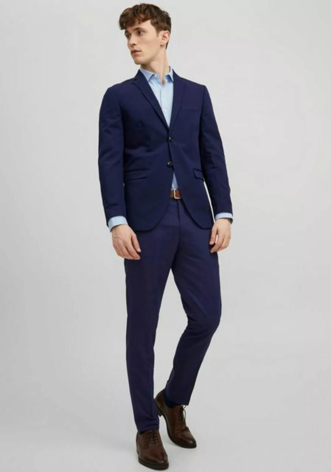 Jack & Jones Franco Blazer 52 Medieval Blue / Super Slim Fit günstig online kaufen