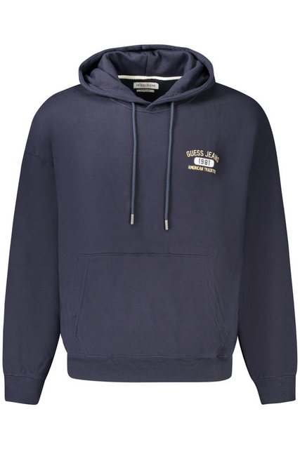 GUESS JEANS Sweatshirt Herren Hoodie Blau - Lange Ärmel, Tasche & günstig online kaufen