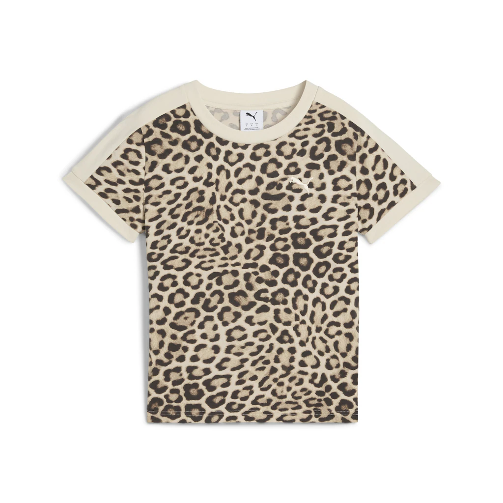 PUMA T-Shirt "T7 Leo Luxe Slim T-Shirt Damen" günstig online kaufen