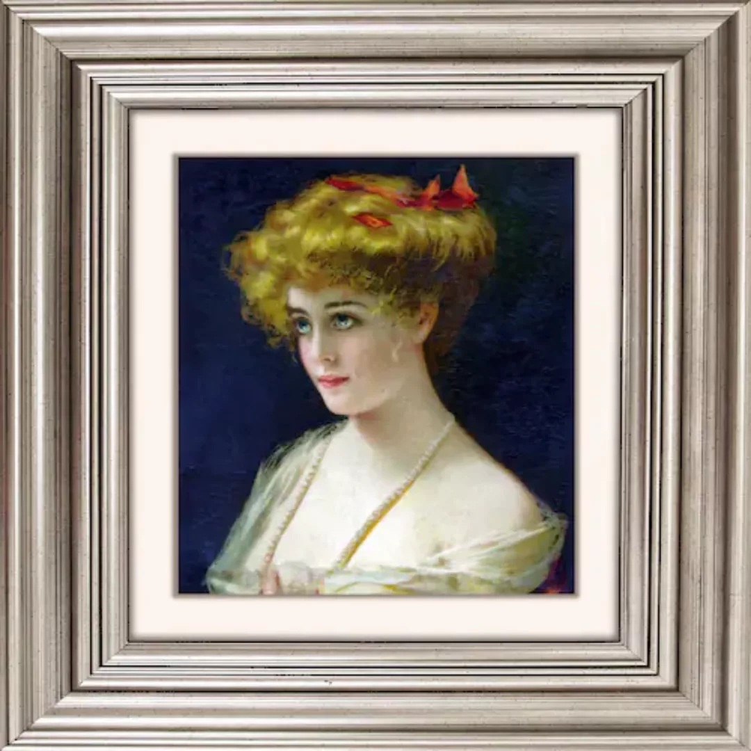 queence Acrylglasbild »Frau I« günstig online kaufen