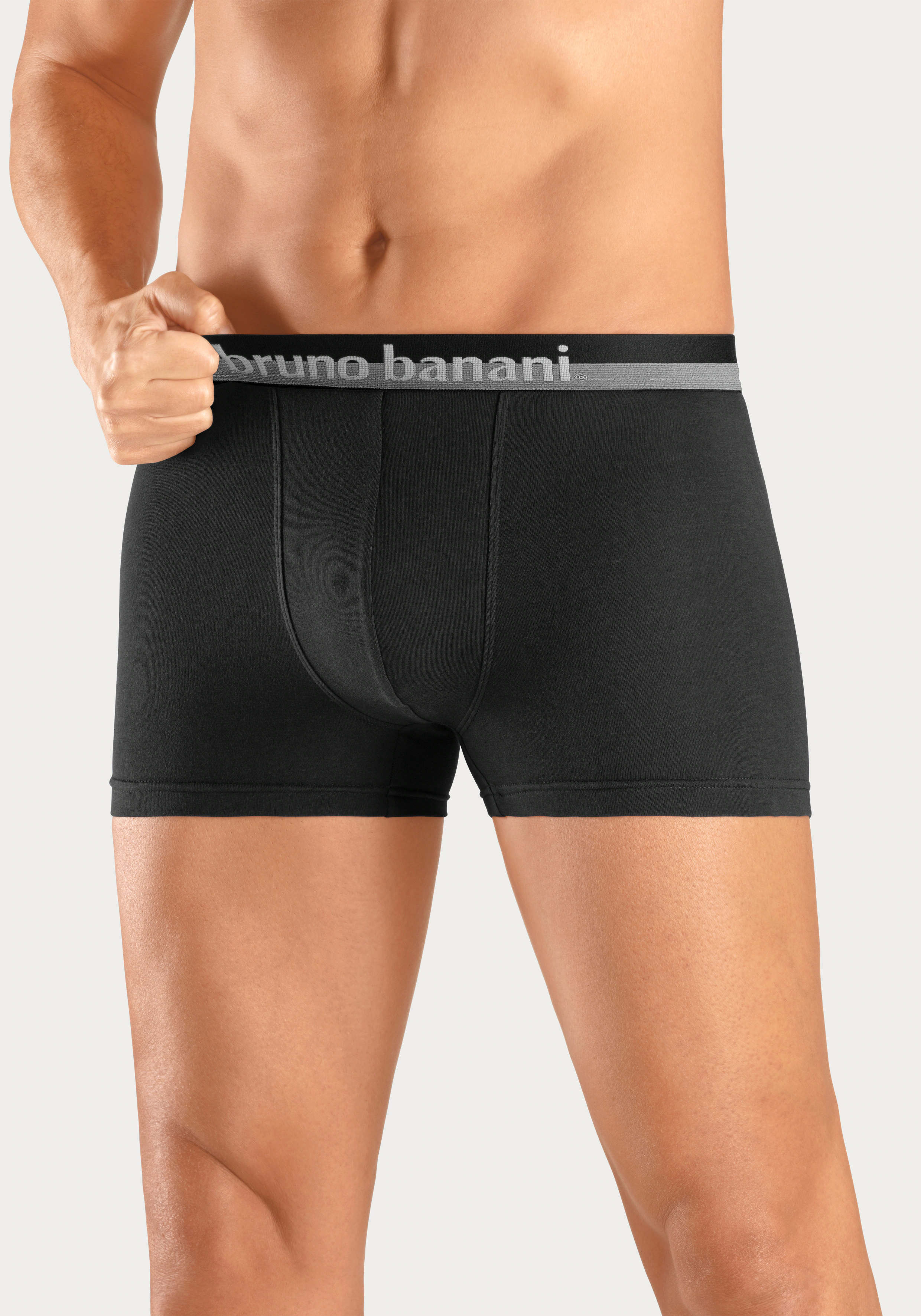 Bruno Banani Boxer "Boxershorts für Herren", (Packung, 4 St.), mit erhabene günstig online kaufen