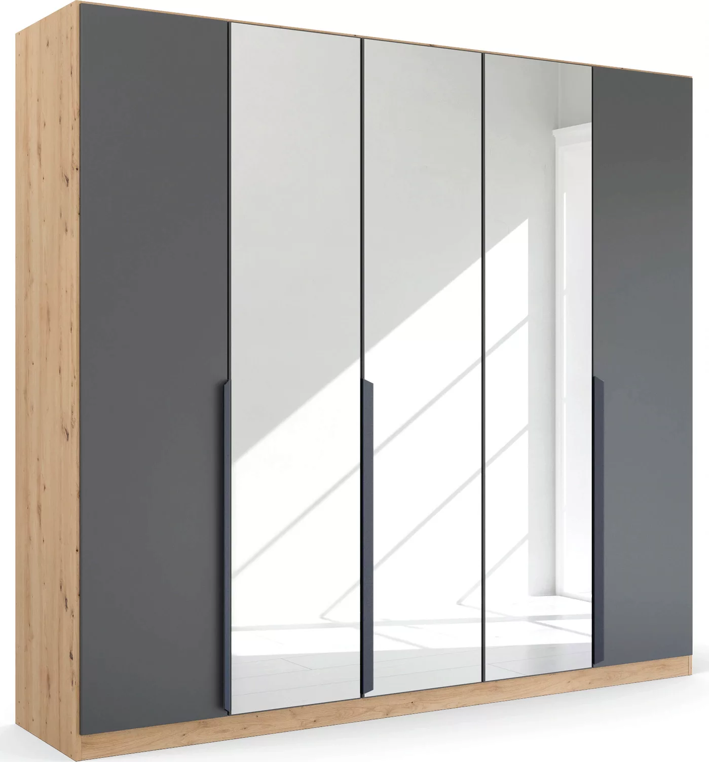 rauch Drehtürenschrank "Dark&Wood by Quadra Spin" günstig online kaufen