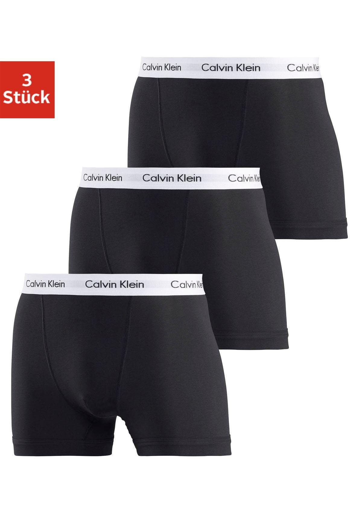 Calvin Klein 3er-Set Boxer Trunks schwarz günstig online kaufen