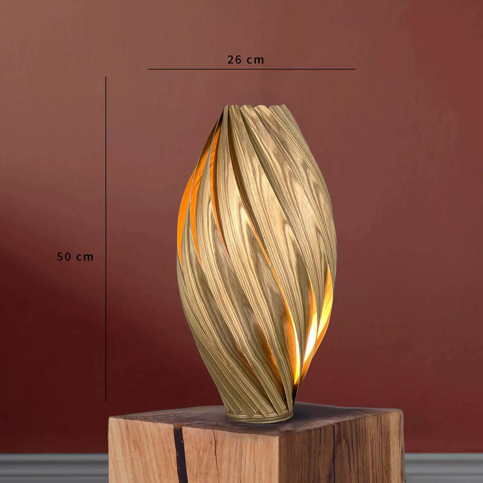 Gofurnit Ardere Tischlampe, Olivesche, Höhe 50 cm günstig online kaufen
