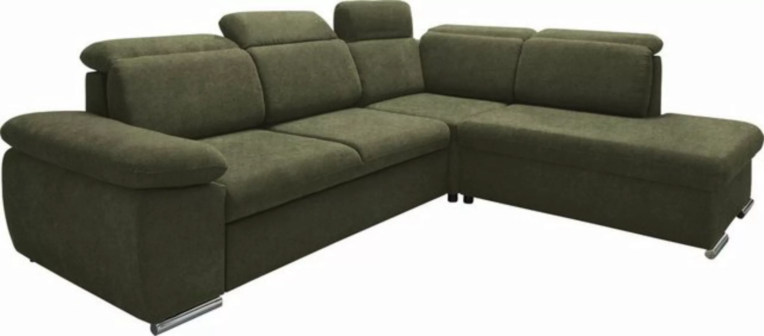 INOSIGN Ecksofa "Vasto L-Form", inkl. Bettfunktion und Bettkasten, inkl. Ko günstig online kaufen