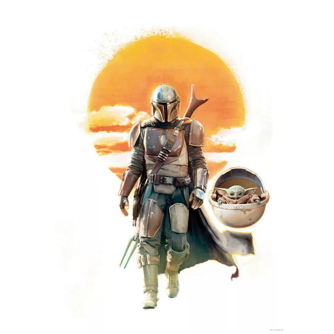 Komar Wandbild Mandalorian The Child Family Trip 50 cm x 70 cm günstig online kaufen