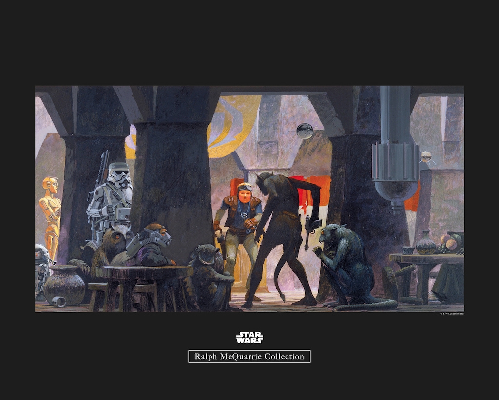 Komar Poster »Star Wars Classic RMQ Mos Eisley Streets«, Star Wars, (1 St.) günstig online kaufen