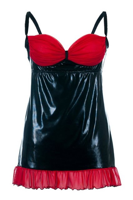 Andalea Minikleid in schwarz/rot - 38/40 günstig online kaufen