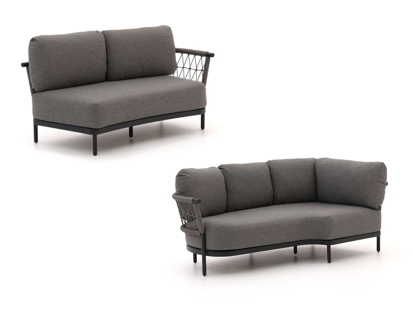 Bellagio Calizzano Gartensofa 2-Sitzer 168 cm inkl. Eckelement + rechter Ar günstig online kaufen