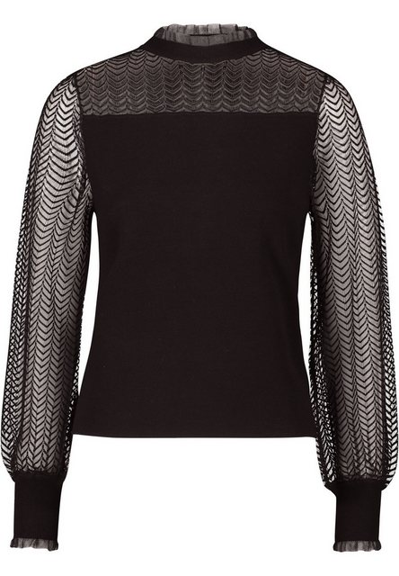 Zero Strickpullover zero Strickpullover transparente Ärmel (1-tlg) weiteres günstig online kaufen