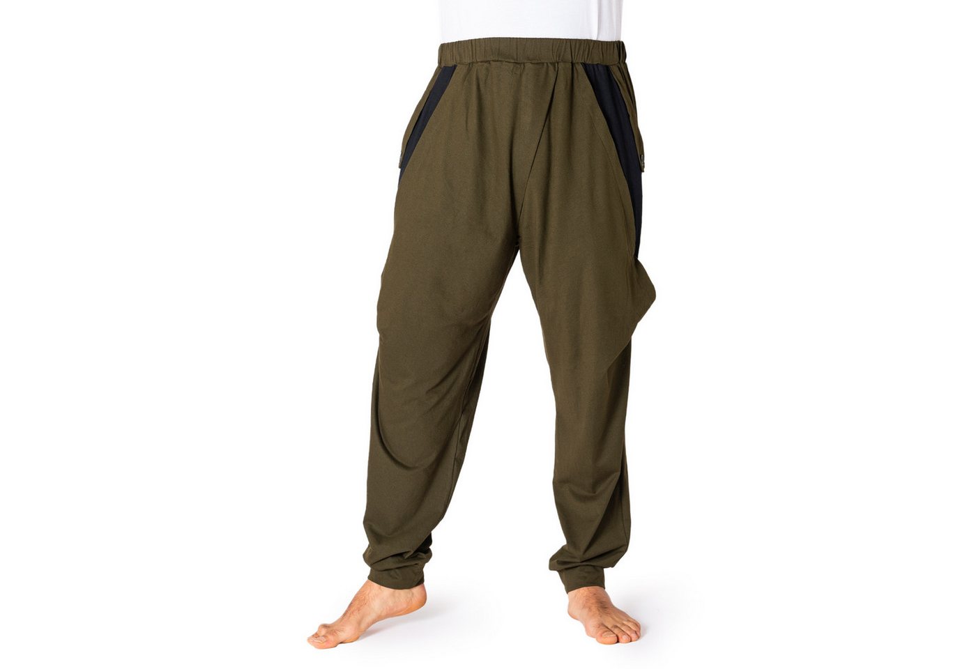 PANASIAM Haremshose Baggy Pants mit elastischem Gummibund und Luftlöchern a günstig online kaufen