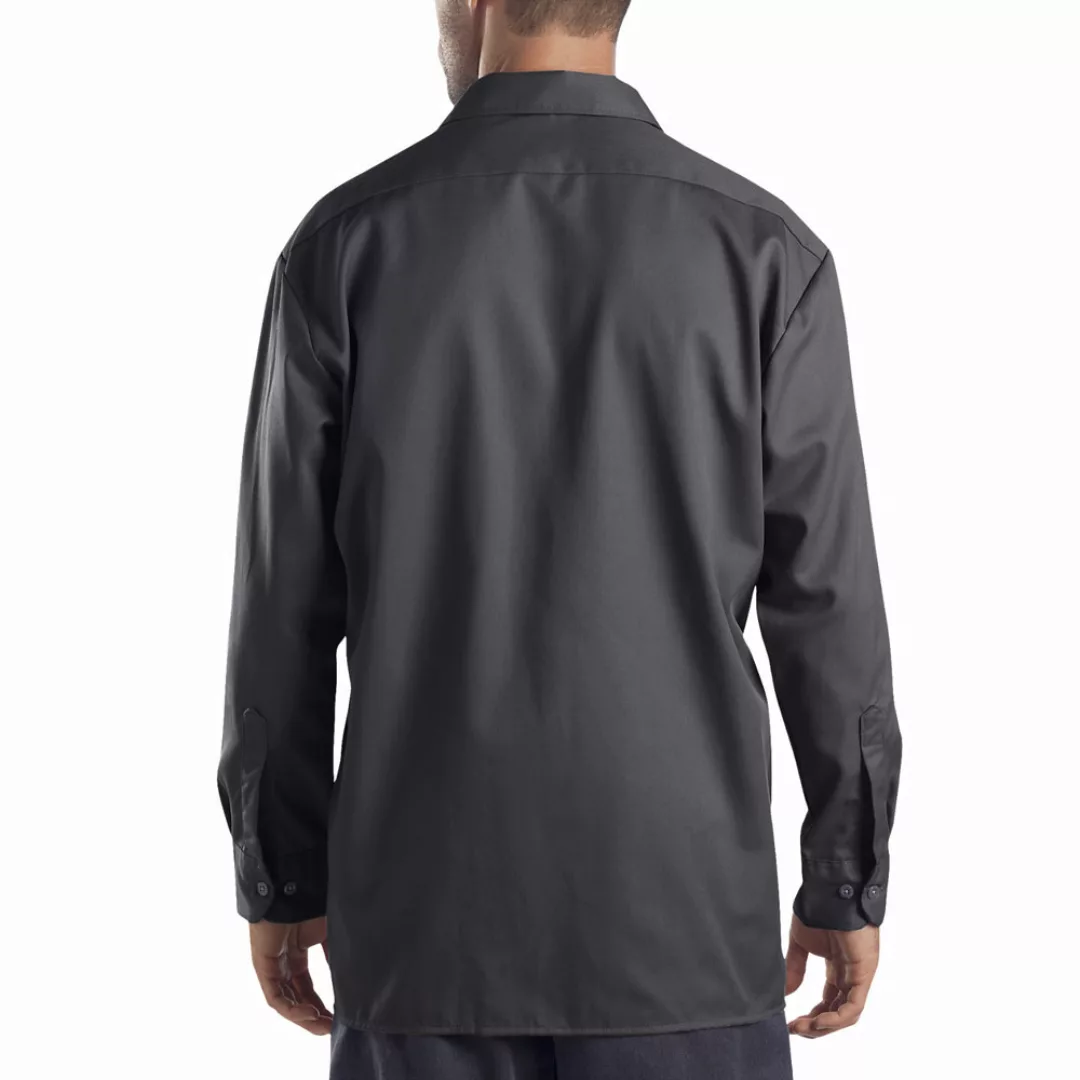 Dickies Long-Sleeve Work Shirt Herren-Hemd Charcoal Grey günstig online kaufen