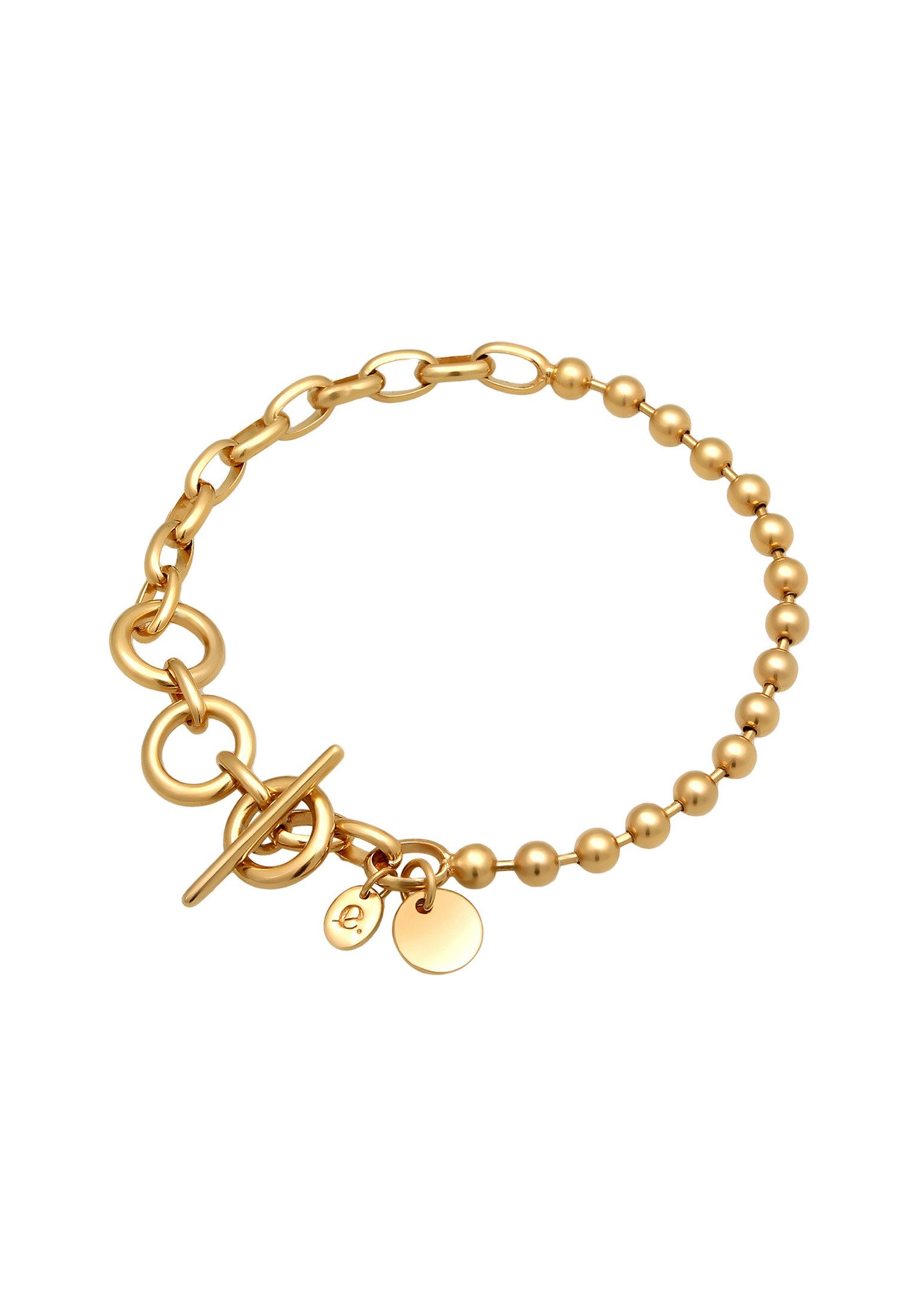 Elli Premium Armband Kugel Gliederkette Rund günstig online kaufen
