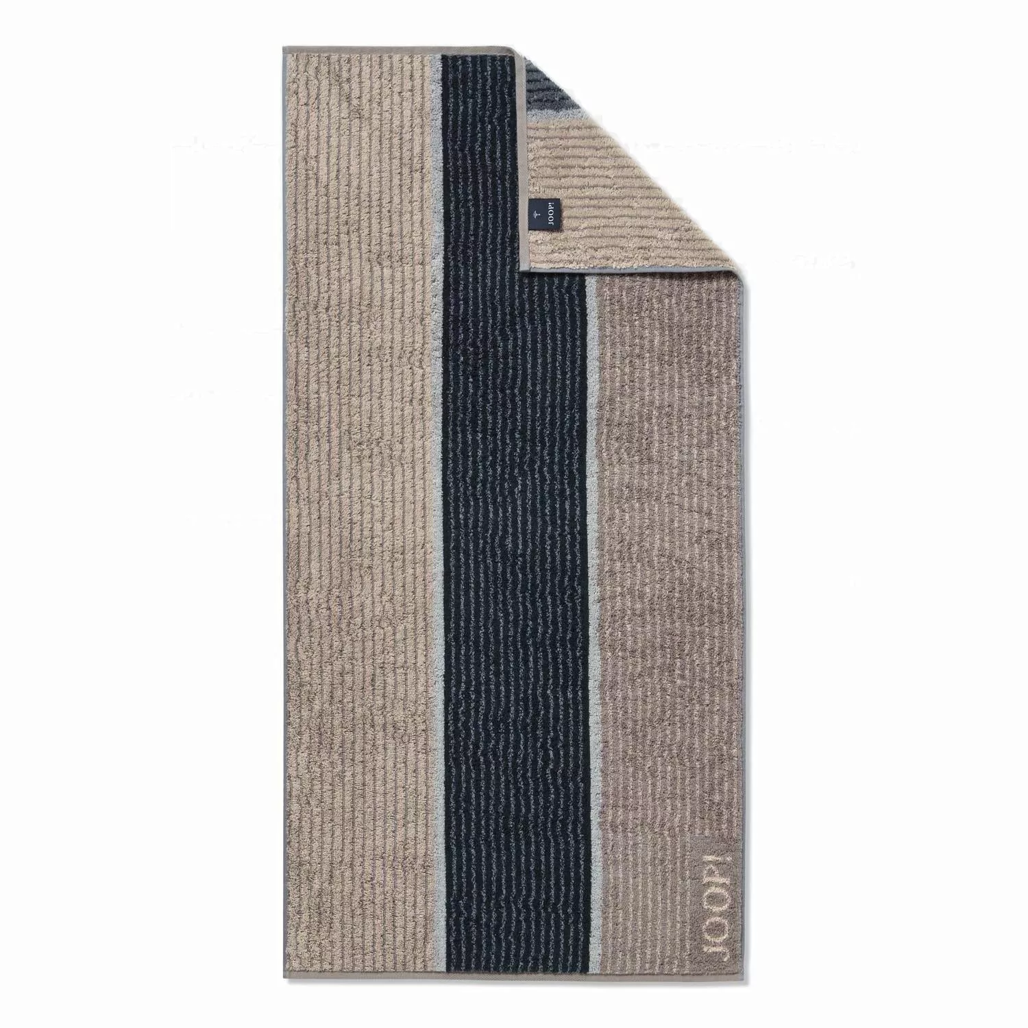 Joop! Frottier Handtuch Duschtuch Gästetuch 1658-70 Lines Graphit günstig online kaufen