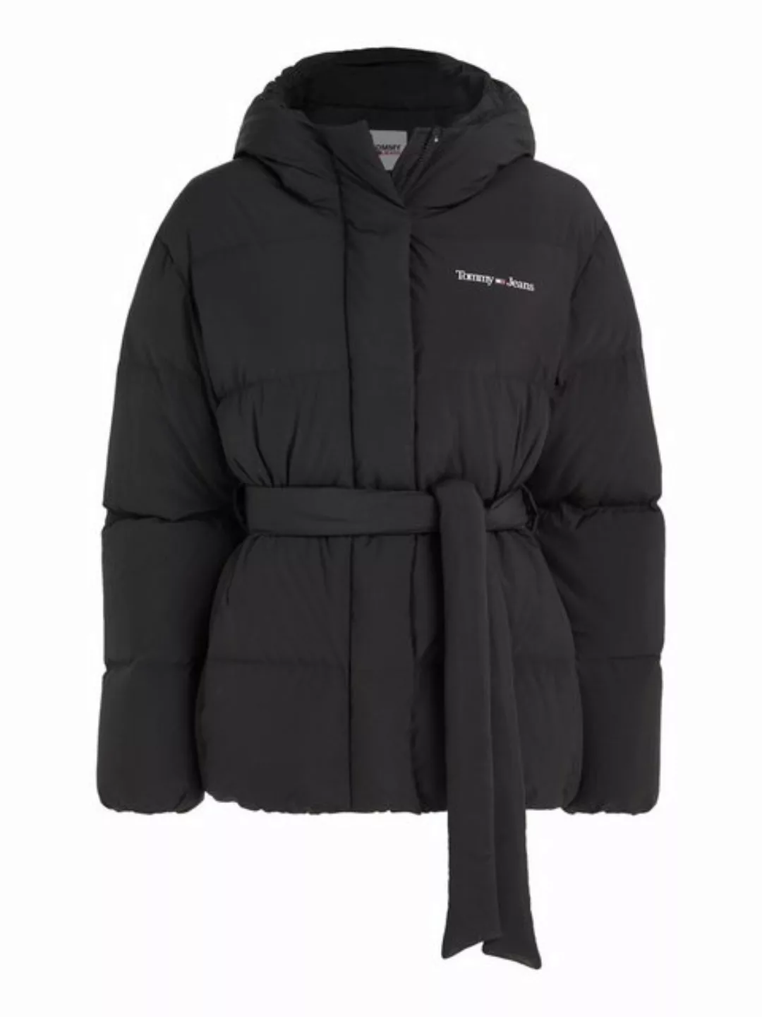 Tommy Jeans Steppjacke TJW SERIF LINEAR BELTED PUFFER (2-St) mit Bindegürte günstig online kaufen