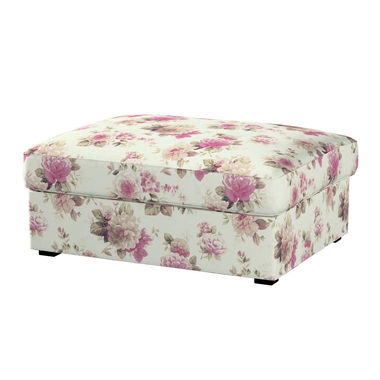 Bezug für Kivik Hocker, beige- rosa, Bezug für Hocker Kivik, Londres (141-0 günstig online kaufen