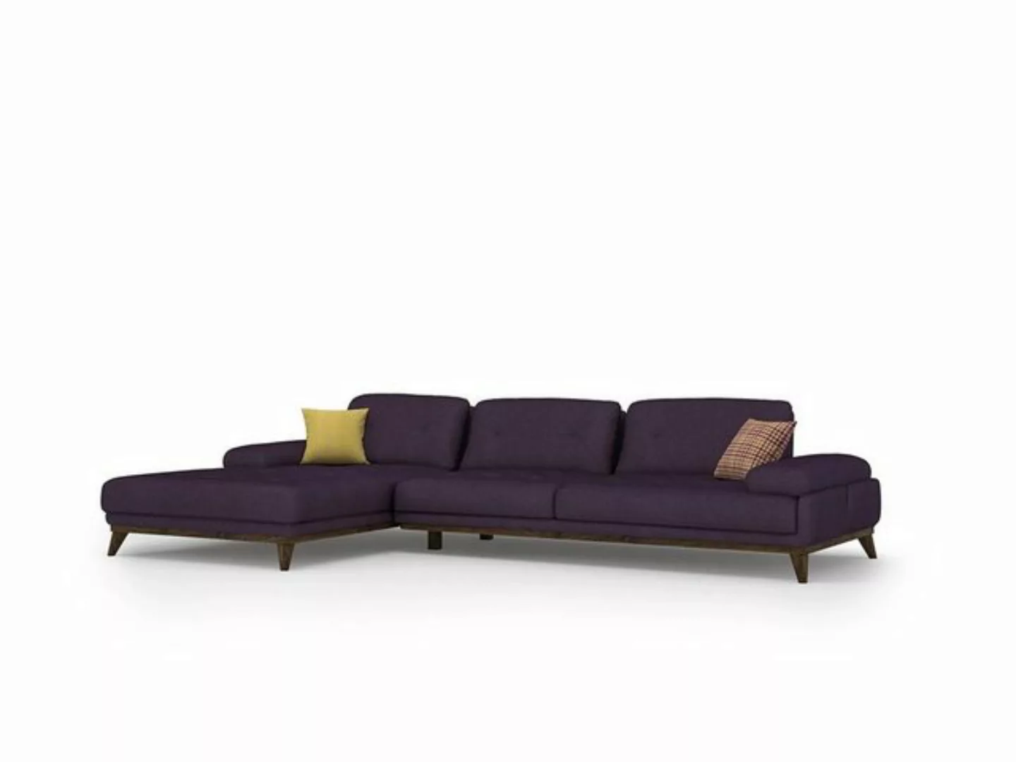 Xlmoebel Ecksofa Neues lila Ecksofa in L-Form für das Wohnzimmer mit luxuri günstig online kaufen