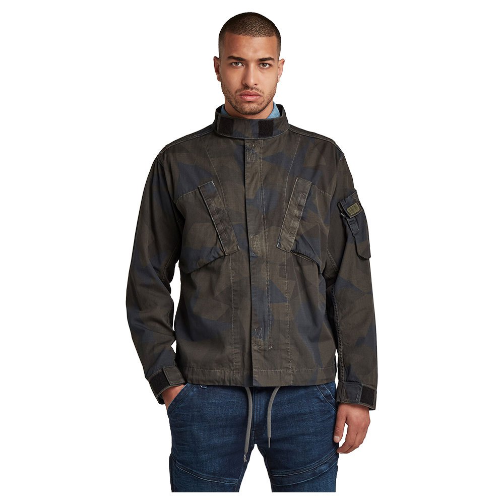 G-star Sporty Slanted Pocket Indoor Jacke S Asfalt Gd Swedish Big Camo günstig online kaufen