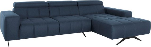 DOMO collection Ecksofa "Trento L-Form, mit Kufenfuß oder Einzelfuß", wahlw günstig online kaufen