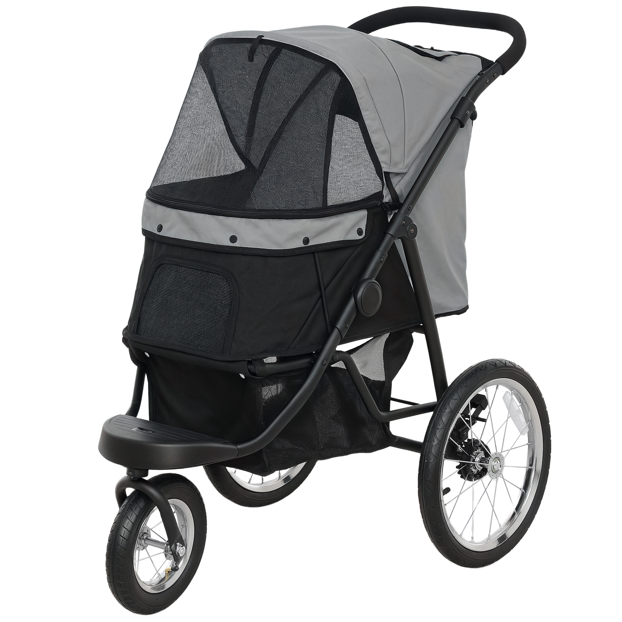 PawHut Hundewagen Jogger Hundebuggy klappbar für kleine Hunde & Katzen bis günstig online kaufen