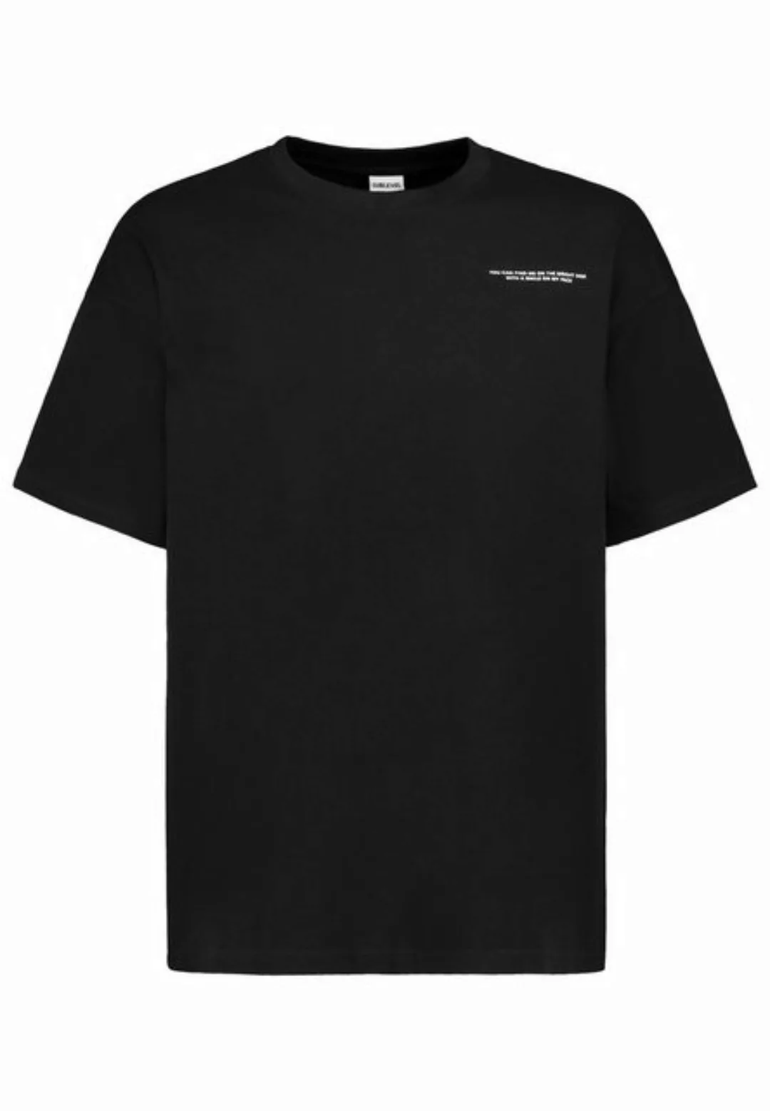 SUBLEVEL T-Shirt Shirt mit Backprint günstig online kaufen
