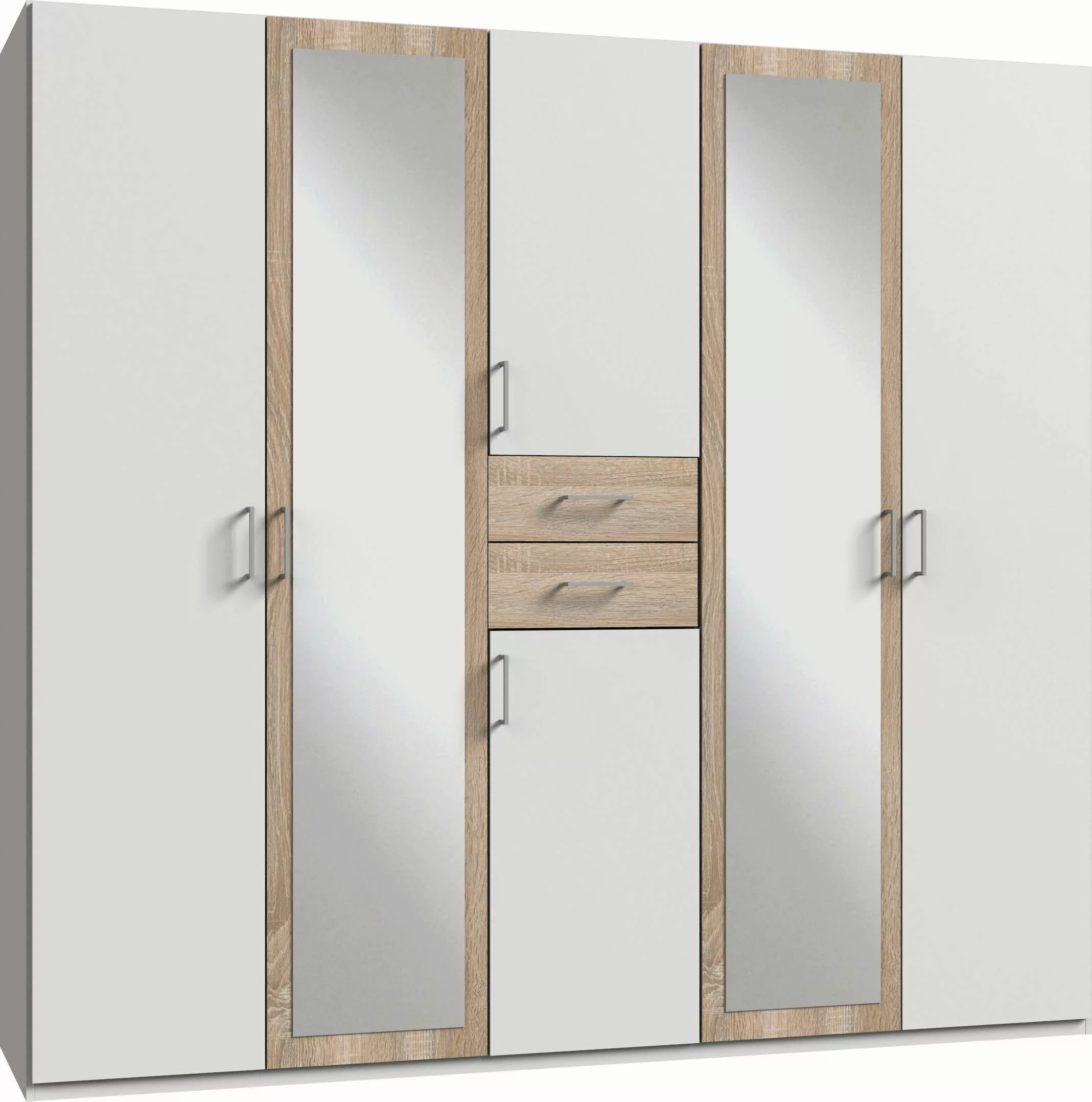 Wimex Kleiderschrank "Diver Drehtürenschrank mit Spiegel, 180, 225 o. 270cm günstig online kaufen