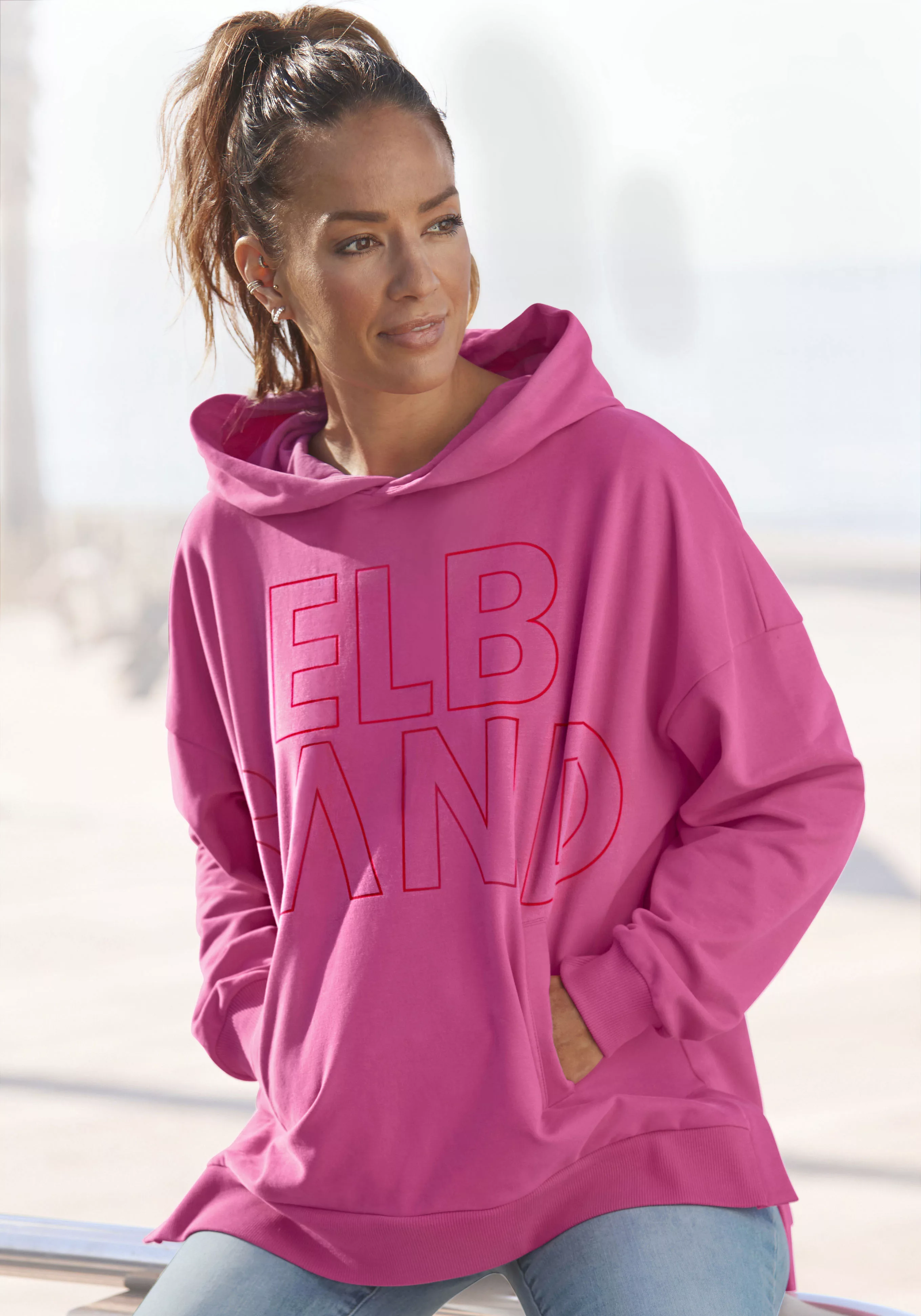 Elbsand Kapuzensweatshirt Lioba im Oversize-Fit günstig online kaufen