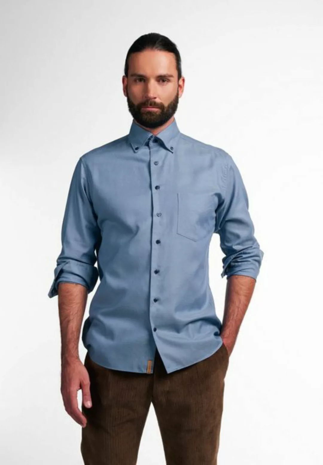 Eterna Langarmhemd REGULAR FIT günstig online kaufen