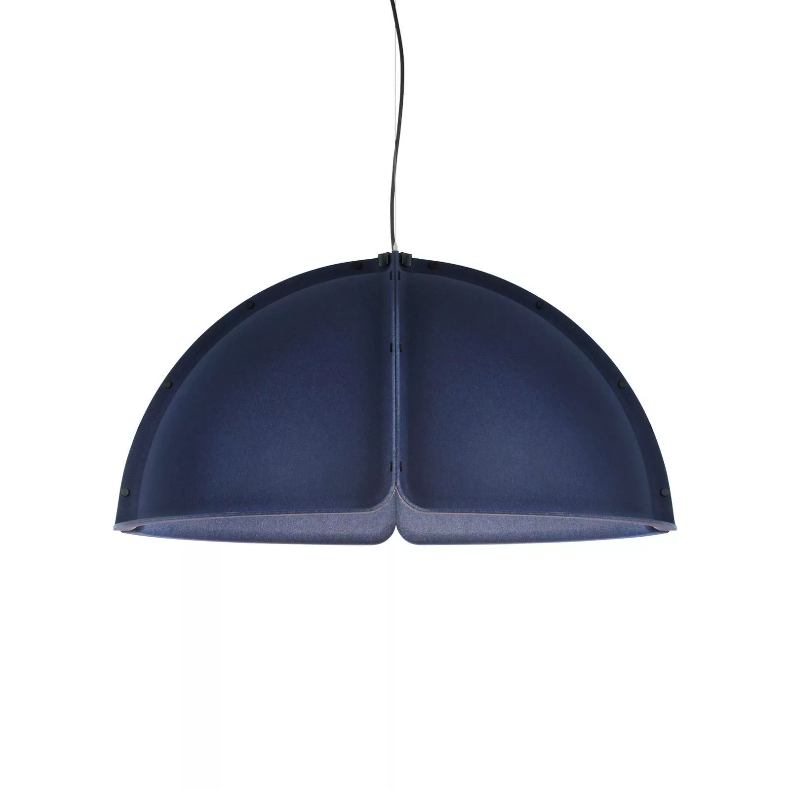 LED-Hängeleuchte Hood 1x23W Ø120cm navy günstig online kaufen