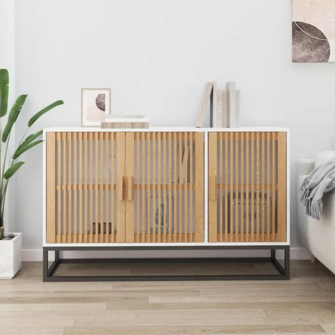 Vidaxl Sideboard Weiß 105x30x65 Cm Holzwerkstoff günstig online kaufen