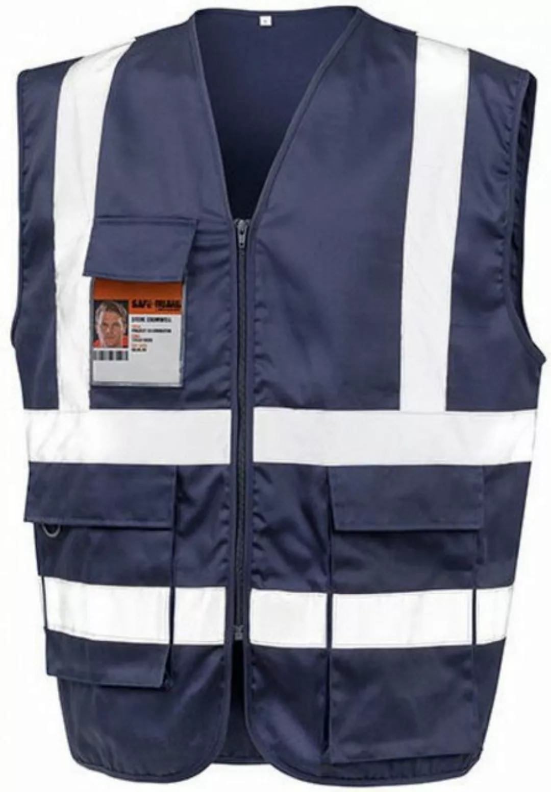 Result Warnweste Heavy Duty Polycotton Security Vest - Sicherheitsweste günstig online kaufen