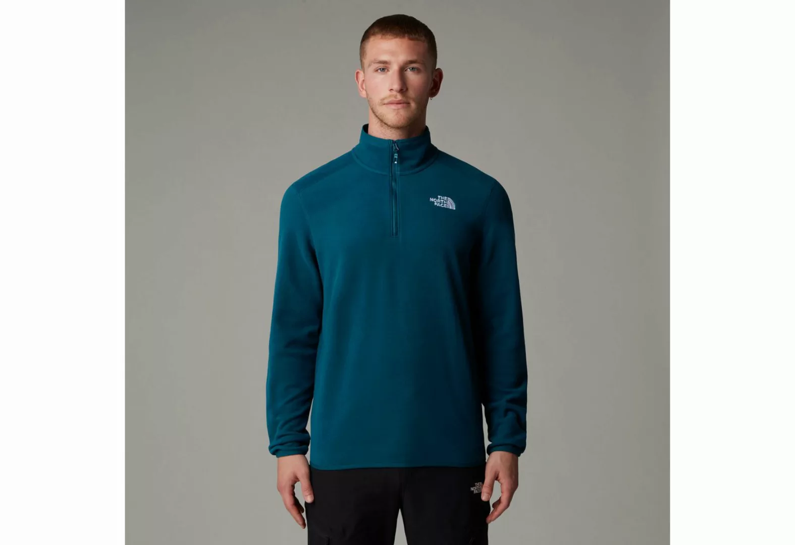 The North Face Fleecepullover M 100 GLACIER 1/4 ZIP - EU (1-tlg) mit dezent günstig online kaufen