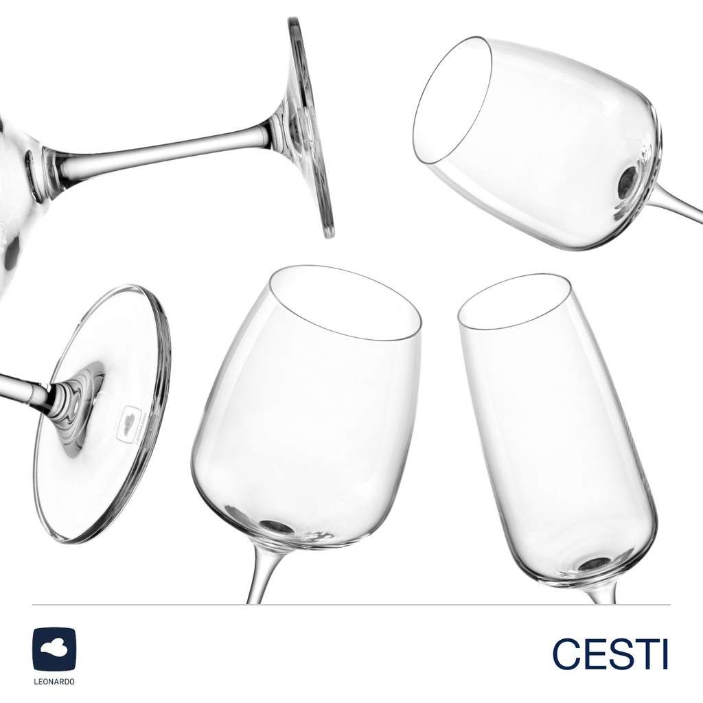 LEONARDO Gläser-Set »CESTI + Poliertuch, 13-teilig«, (Set, 13 tlg.), 4 Sekt günstig online kaufen