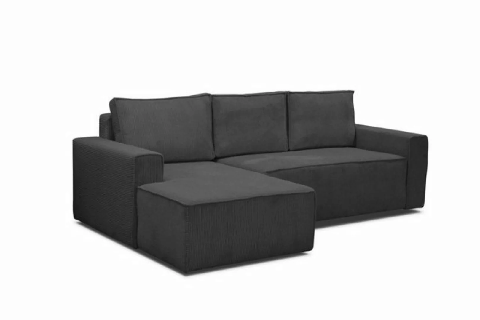 Luxusbetten24 Schlafsofa Designer Sofa Bern L, mit Schlaffunktion und Staur günstig online kaufen