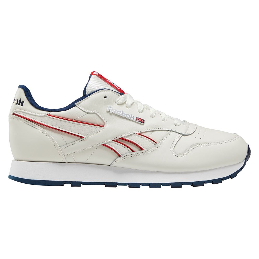 Reebok Classics Leather Mu Sportschuhe EU 42 Chalk / Navy / Red / White günstig online kaufen