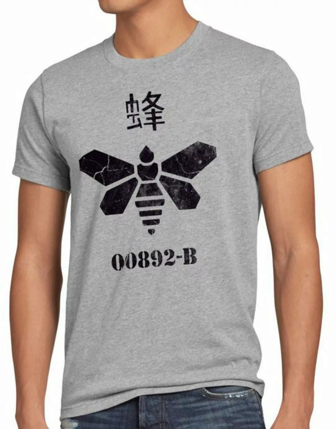 style3 Print-Shirt Herren T-Shirt Golden Moth Chemical breaking walter chem günstig online kaufen
