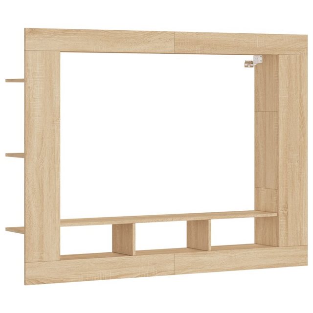 vidaXL TV-Schrank Entertainment Center TV Schrank Wohnwand Sonoma Eiche 152 günstig online kaufen