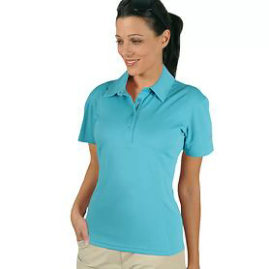 Polo-Shirt 'Cooldry' türkis Gr. XL günstig online kaufen