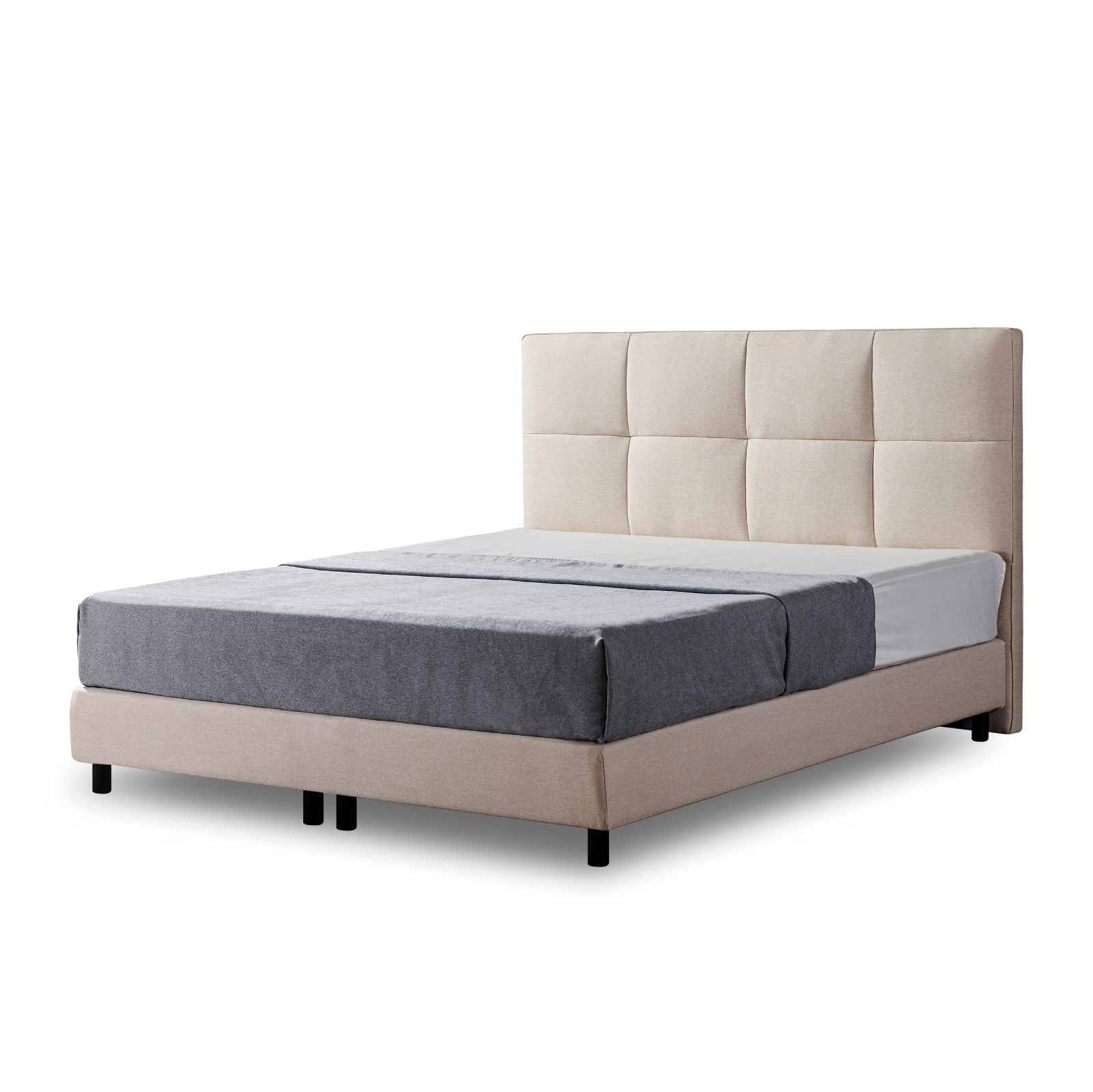 V6 Boxspringbett Modell 213 mit Taschenfederkernmatratze günstig online kaufen