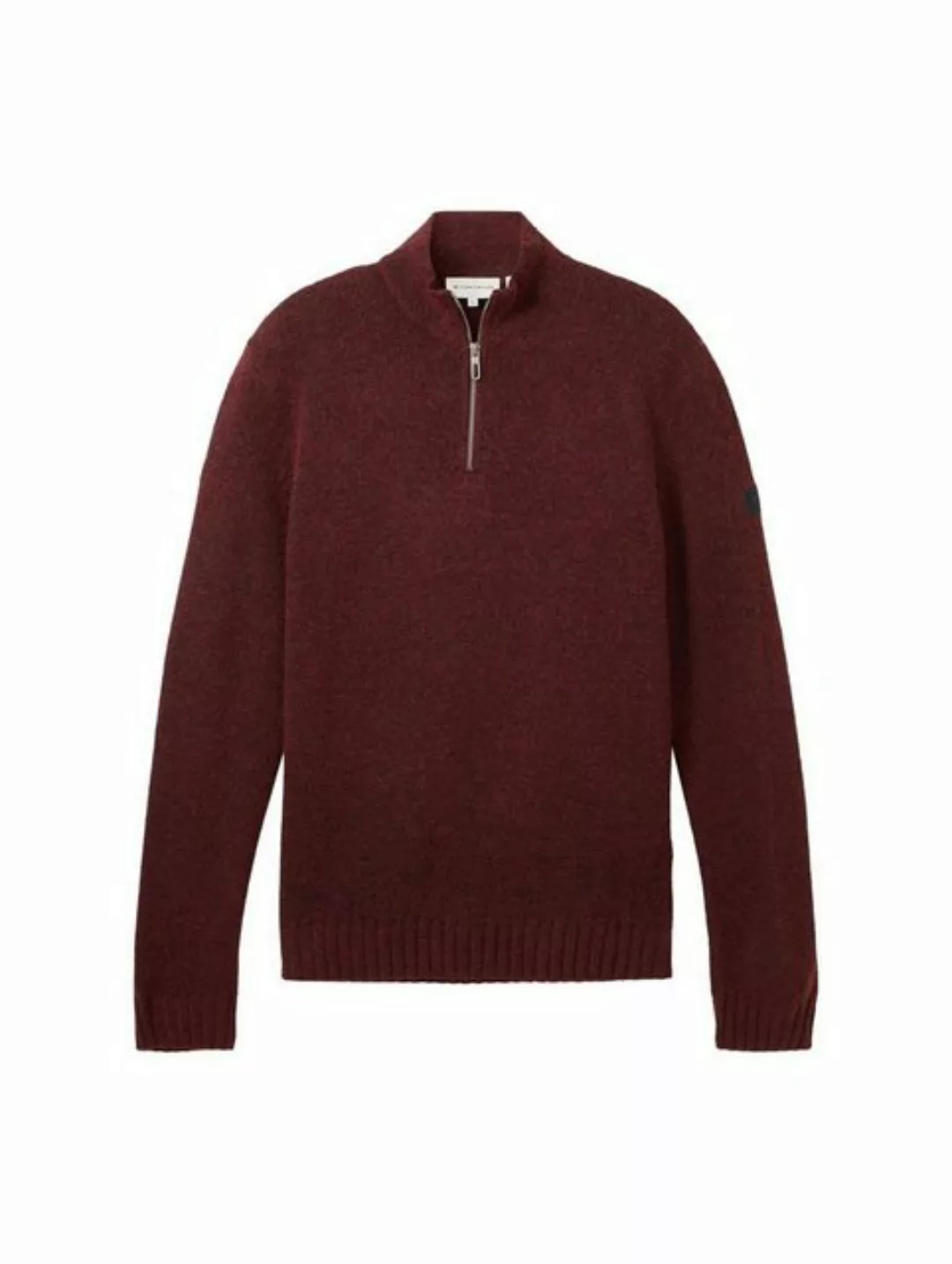 TOM TAILOR Sweatshirt cosy knitted troyer günstig online kaufen