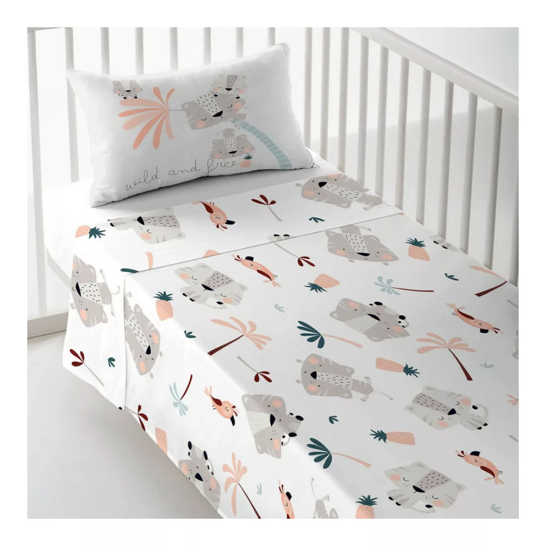 Oberes Betttuch Für Kinderbett Cool Kids Wild And Free B (80 Cm Babybett) günstig online kaufen