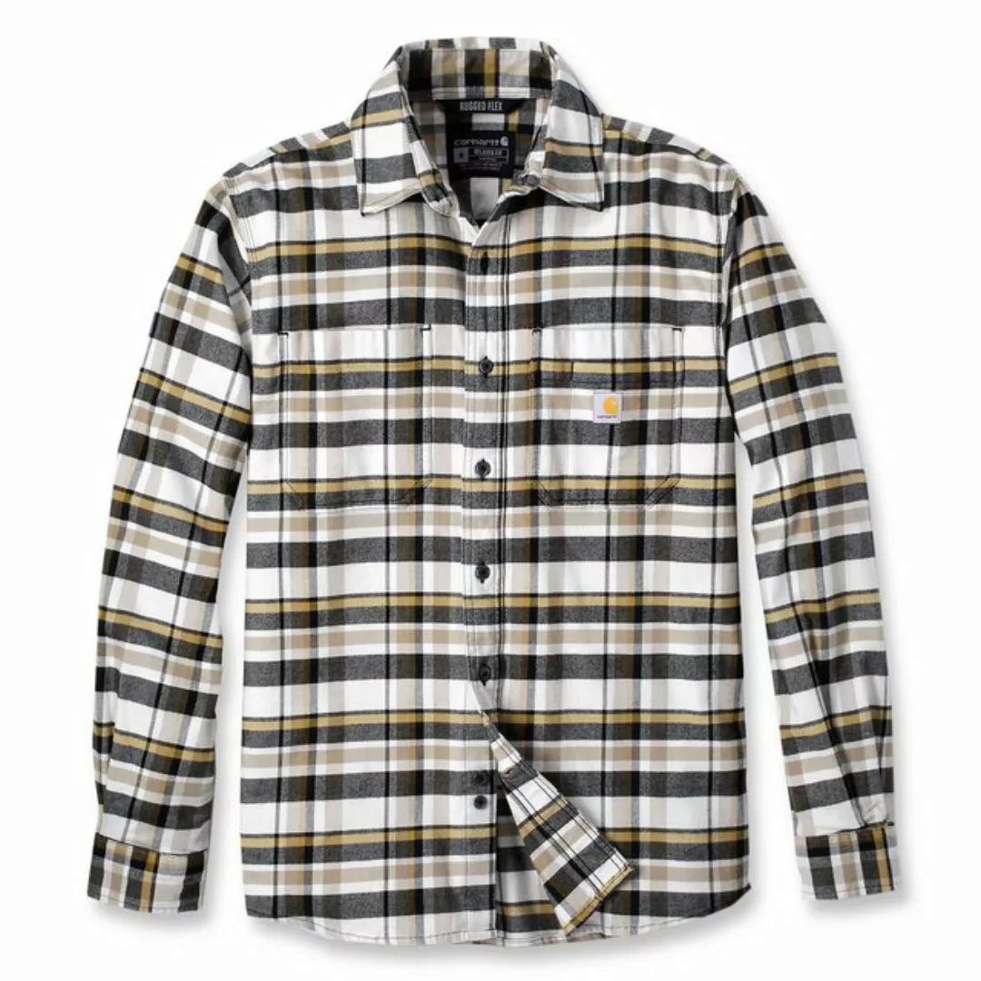 Carhartt Outdoorhemd Carhartt Herren Langarmhemd Flannel Plaid Shirt günstig online kaufen