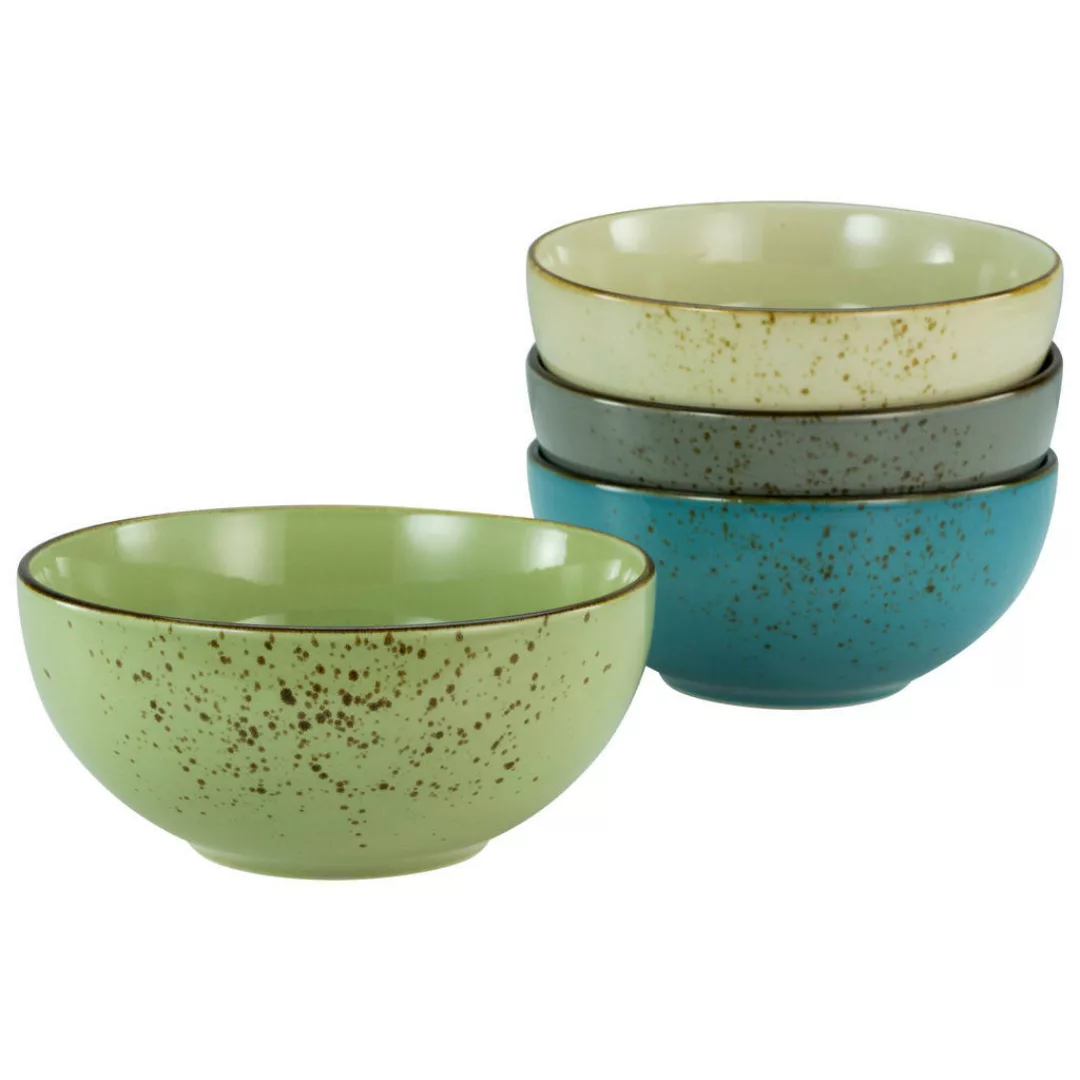 CreaTable Buddhabowl-Set Nature Collection multicolor Keramik 4 tlg. günstig online kaufen